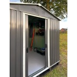 Gerätehaus Geräteschuppen Gartenhaus aus Metall - Fiori IV - 303x236x190 Grindi - 3