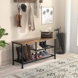 Loft Schuhbank, Schuhregal, Sitzbank - 81x30x41 cm - SRL 1 Domax Home - 5