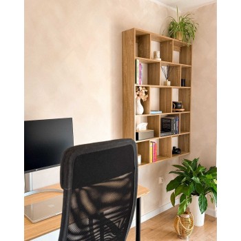 Wandregal Schweberegal Bücherregal - FTS 4, 105x141x18 cm Domax Home - 3