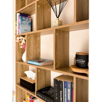 Wandregal Schweberegal Bücherregal - FTS 4, 105x141x18 cm Domax Home - 5