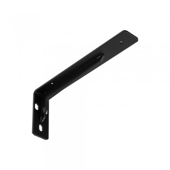 Regalhalter Regalträger Stegkonsole Loft - Stahl, Schwarz - WFW Domax Home - 1