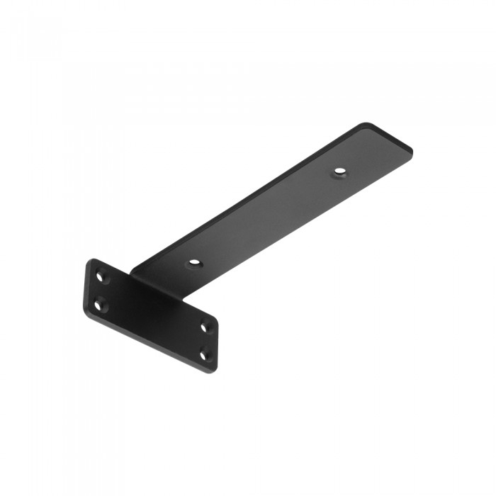 Regalhalter Regalträger Stegkonsole Loft - Stahl, Schwarz - WFP Domax Home - 2
