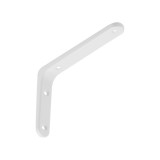 Regalhalter Regalträger Stegkonsole Loft - Aluminium, Weiß - WFM Domax Home - 1