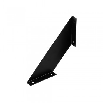 Regalhalter Regalträger Stegkonsole Loft - Stahl, Schwarz - WFD, 200x200x1,5 Domax Home - 2