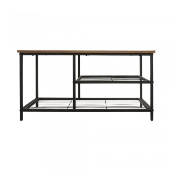 Loft Schuhbank, Schuhregal, Sitzbank - 81x30x41 cm - SRL 1 Domax Home - 2