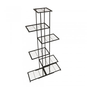 Pflanzenständer, Blumentreppen, Pflanzenregal - Metall, 76x25x150 - CALLA 1 GRINDI IN THE GARDEN - 1