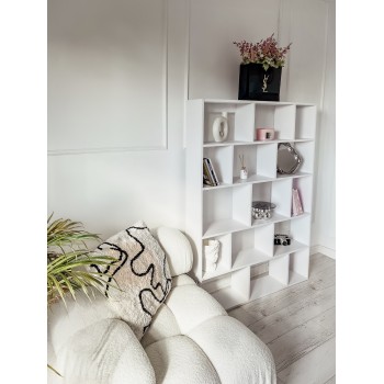 Wandregal Schweberegal Bücherregal - FTS 4, 105x141x18 cm Domax Home - 10