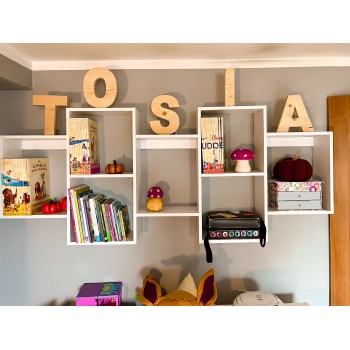 Wandregal Schweberegal Bücherregal - FTS 3, 161x65x18 cm Domax Home - 8