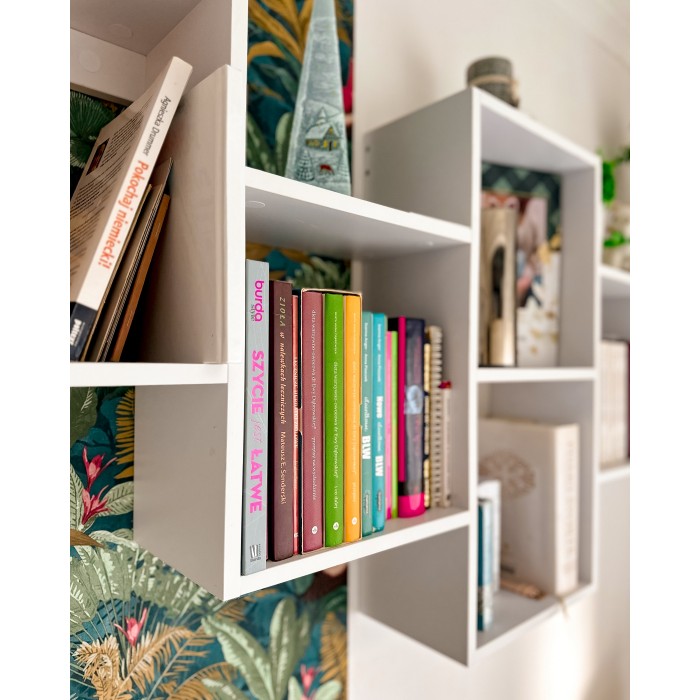 Wandregal Schweberegal Bücherregal - FTS 2, 159x66x18 cm