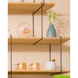 Loft Wandregal, Holzregal, Hängeregal - Paulownia Holz - FCL 1 Domax Home - 5