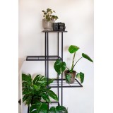 Pflanzenständer, Blumentreppen, Pflanzenregal - Metall, 76x25x150 - CALLA 1 GRINDI IN THE GARDEN - 4