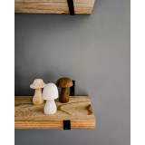 Loft Wandregal, Holzregal, Hängeregal - Paulownia-Holz, 50x22, 2 Stück - SFL 6 Domax Home - 5