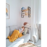 Loft Wandregal, Hängeregal - Holzwerkstoff, 60x60x20 - SFL 1 Domax Home - 5