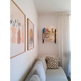 Loft Wandregal, Hängeregal - Holzwerkstoff, 60x60x20 - SFL 1 Domax Home - 6