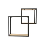 copy of Loft Wandregal, Holzregal, Hängeregal - Paulownia-Holz, 50x22, 2 Stück - SFL 6 Domax Home - 3