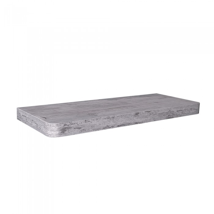 Wandregal Schweberegal Hängeregal mit runden Ecken - 1 Stück, 60x24 cm - Taso