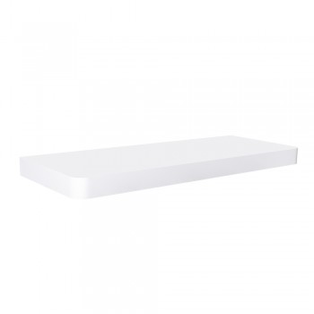 Wandregal Schweberegal Hängeregal mit runden Ecken - 1 Stück, 60x24 cm - Taso Velano - 13