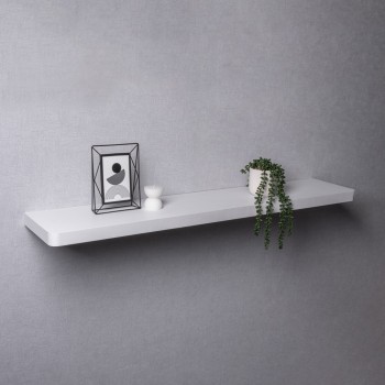 Wandregal Schweberegal Hängeregal mit runden Ecken - 1 Stück, 118x24 cm - Taso Velano - 14