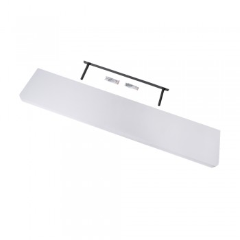 Wandregal Schweberegal Hängeregal mit runden Ecken - 1 Stück, 118x24 cm - Taso Velano - 16