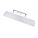 Wandregal Schweberegal Hängeregal mit runden Ecken - 1 Stück, 118x24 cm - Taso Velano - 16