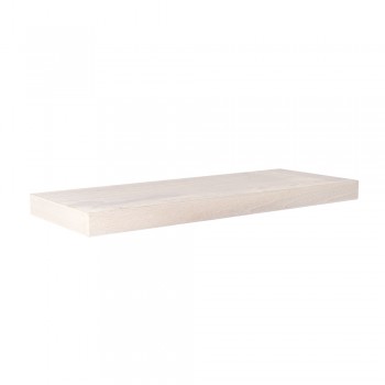 Holzwandregal Schweberegal Hängeregal aus Paulownia-Holz - 1 Stück, 60x24 cm - Luonto Velano - 1