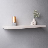 Holzwandregal Schweberegal Hängeregal aus Paulownia-Holz - 1 Stück, 80x24 cm - Luonto Velano - 2