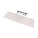 Holzwandregal Schweberegal Hängeregal aus Paulownia-Holz - 1 Stück, 80x24 cm - Luonto Velano - 4