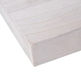 Holzwandregal Schweberegal Hängeregal aus Paulownia-Holz - 1 Stück, 118x24 cm - Luonto Velano - 3