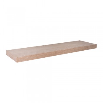 Wandregal Schweberegal Hängeregal mit natürliches Furnier  - 1 Stück, 80x24 cm - Viilu Velano - 1