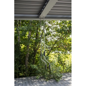 Garten Pergola Pavillon Terrassendach mit aufklappbarem Dach - Kea I 3x3m GRINDI IN THE GARDEN - 6