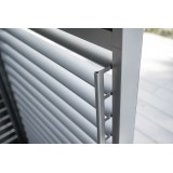 Schiebewandlamellen Lamellenwand für Kea-Pergola - grau GRINDI - 9