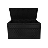 Gartenbox Kissenbox Auflagenbox - Rissa 870 liter, schwarz GRINDI IN THE GARDEN - 4 Gartenbox Kissenbox Auflagenbox - Rissa 870 liter, schwarz GRINDI IN THE GARDEN - 4