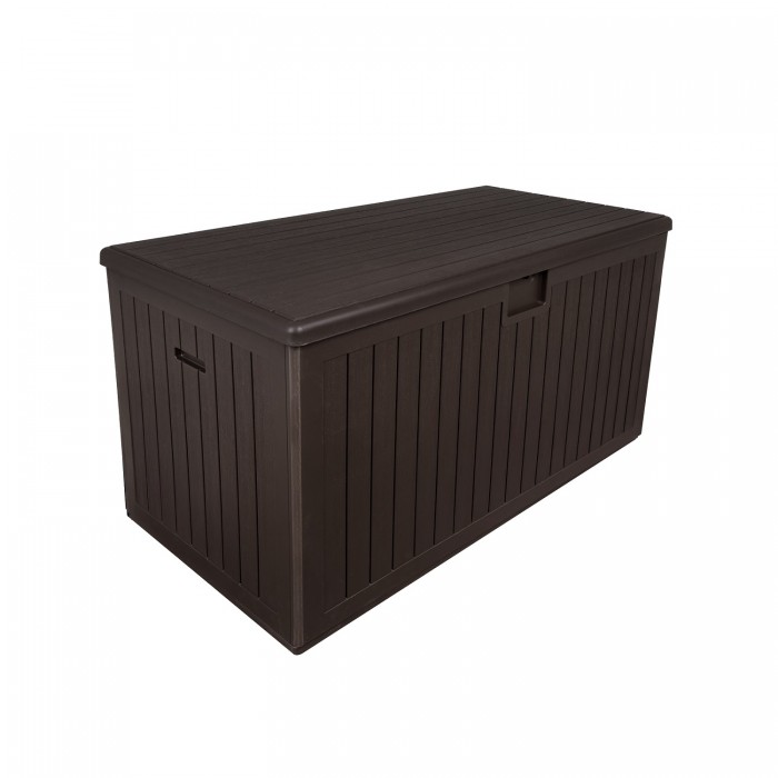 Gartenbox Kissenbox Auflagenbox - Treeline 870 liter, braun Grindi - 1