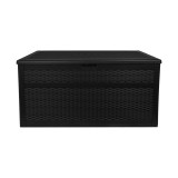 Gartenbox Kissenbox Auflagenbox - Rissa 870 liter, schwarz GRINDI IN THE GARDEN - 3