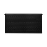 Gartenbox Kissenbox Auflagenbox - Rissa 870 liter, schwarz GRINDI IN THE GARDEN - 6