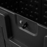 Gartenbox Kissenbox Auflagenbox - Treeline 870 liter, schwarz GRINDI IN THE GARDEN - 9