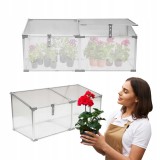 Gewächshaus aus Polycarbonat - 120x51x51 - Doppel GRINDI IN THE GARDEN - 1