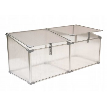 Gewächshaus aus Polycarbonat - 120x51x51 - Doppel GRINDI IN THE GARDEN - 3