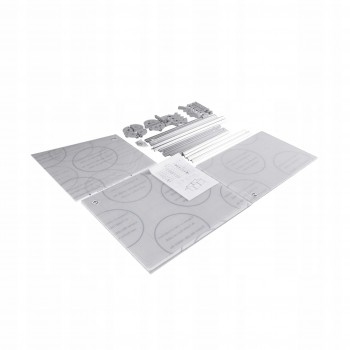 Gewächshaus aus Polycarbonat - 120x51x51 - dreifach GRINDI IN THE GARDEN - 9