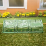 Mini Gewächshaus Folientunnel Treibhaus Gartentunnel - Clivia I - 270x90 GRINDI IN THE GARDEN - 5
