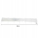 Mini Foliengewächshaus Treibhaus Pflanzenhaus Gartentunnel - ADIAGO - 45x30 GRINDI IN THE GARDEN - 11