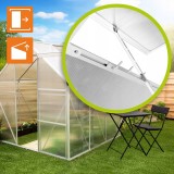 Gewächshaus Gartenhaus Treibhaus Alu - Viola I - 190x190x195 GRINDI IN THE GARDEN - 7