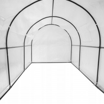 Folientunnel, Gartengewächshaus - IRIS II - 2x4,5M GRINDI IN THE GARDEN - 5
