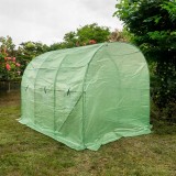 Folientunnel, Gartengewächshaus, Pflanzenhaus - OXALIS I - 3x2m, grün GRINDI - 5