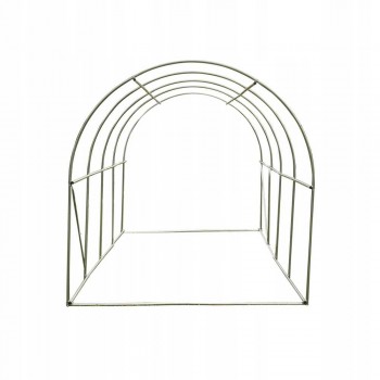 Folientunnel, Gartengewächshaus, Pflanzenhaus - OXALIS II - 4x2m, grün GRINDI - 5