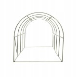 Folientunnel, Gartengewächshaus, Pflanzenhaus - OXALIS II - 4x2m, grün GRINDI - 5