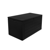 Gartenbox Gartentruhe 680L - schwarz mit Sitzgelegenheit - Padda GRINDI IN THE GARDEN - 4