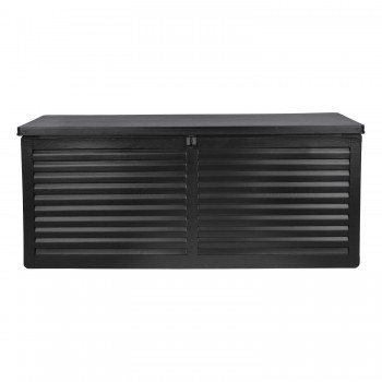 Gartentruhe 490L schwarz mit Sitzgelegenheit - Columba GRINDI IN THE GARDEN - 1