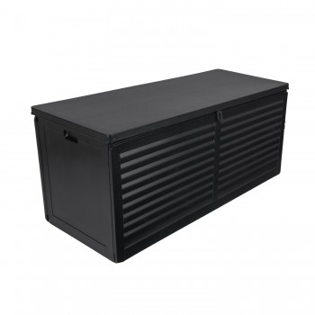 Gartentruhe 490L schwarz mit Sitzgelegenheit - Columba GRINDI IN THE GARDEN - 5