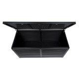 Gartentruhe 490L schwarz mit Sitzgelegenheit - Columba GRINDI IN THE GARDEN - 7